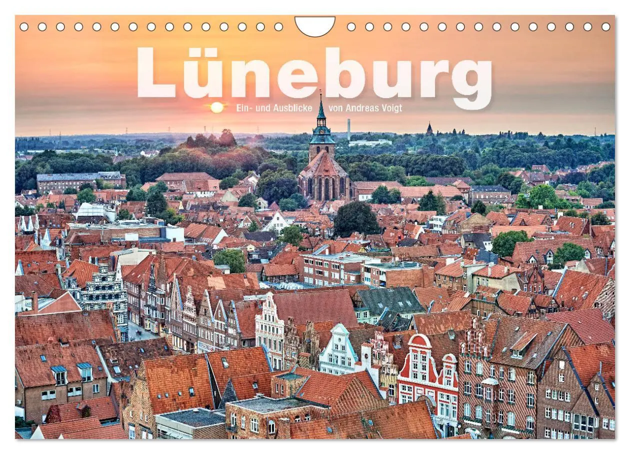 Cover: 9783457851418 | LÜNEBURG Ein- und Ausblicke von Andreas Voigt (Wandkalender 2026...