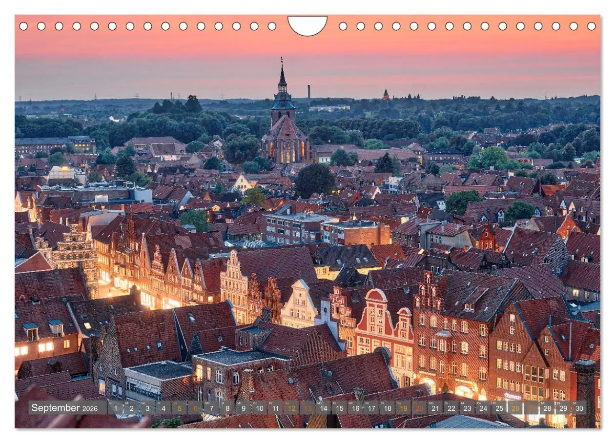 Bild: 9783457851418 | LÜNEBURG Ein- und Ausblicke von Andreas Voigt (Wandkalender 2026...