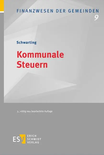 Cover: 9783503211418 | Kommunale Steuern | Grundlagen - Verfahren - Entwicklungstendenzen