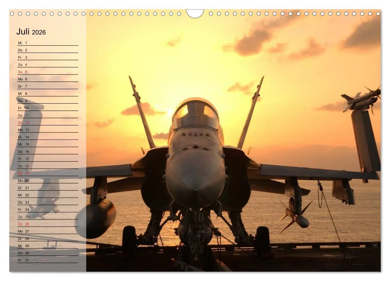 Bild: 9783516011418 | Kampfflugzeuge USA (Wandkalender 2026 DIN A3 quer), CALVENDO...