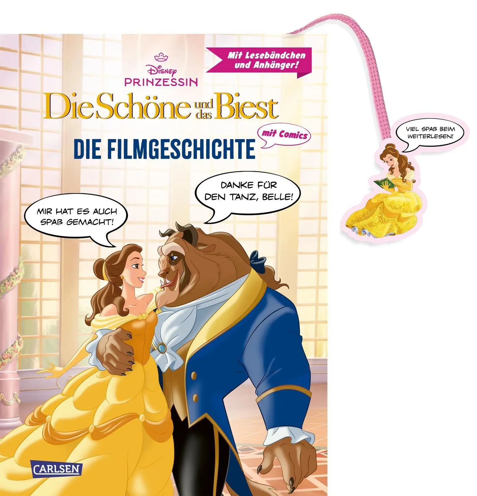Cover: 9783551281418 | Disney: Die Schöne und das Biest - Die Filmgeschichte mit Comics