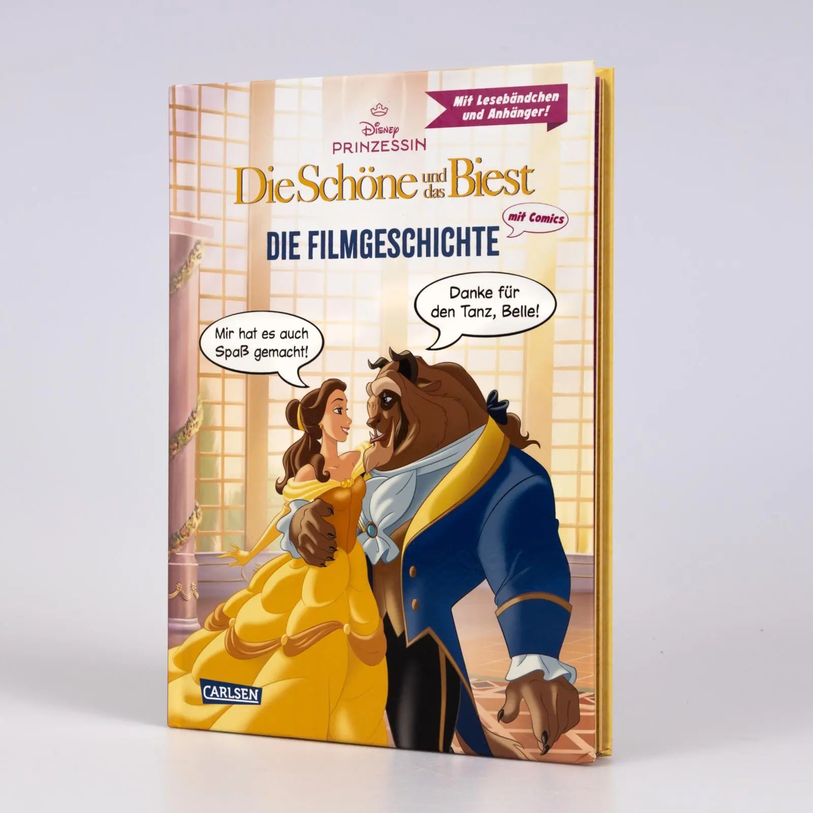 Bild: 9783551281418 | Disney: Die Schöne und das Biest - Die Filmgeschichte mit Comics