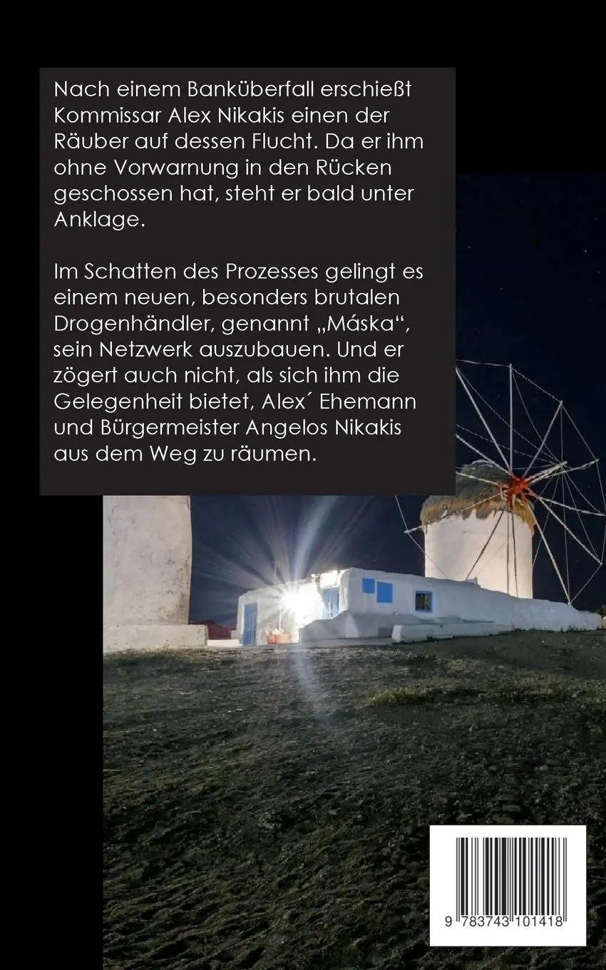Rückseite: 9783743101418 | Die Maske | Paul Katsitis | Taschenbuch | 168 S. | Deutsch | 2019