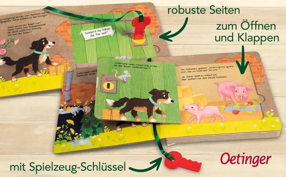 Bild: 9783789121418 | Mein erstes Schlüsselbuch. Wo ist Bauer Bert? | Sandra Grimm | Buch