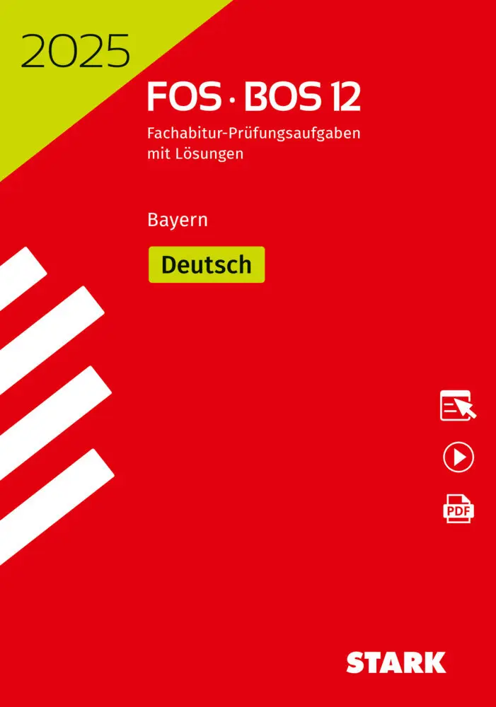 Cover: 9783849061418 | STARK Abiturprüfung FOS/BOS Bayern 2025 - Deutsch 12. Klasse, m. 1...
