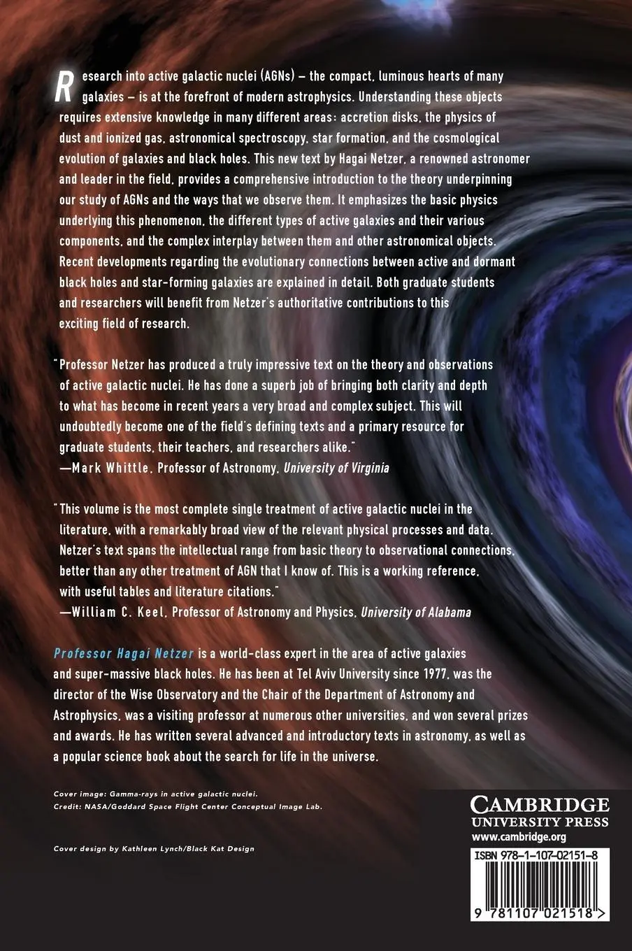 Rückseite: 9781107021518 | The Physics and Evolution of Active Galactic Nuclei | Hagai Netzer