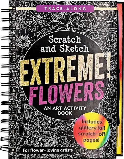 Cover: 9781441341518 | Scratch &amp; Sketch Extreme Flowers | Taschenbuch | Englisch | 2023