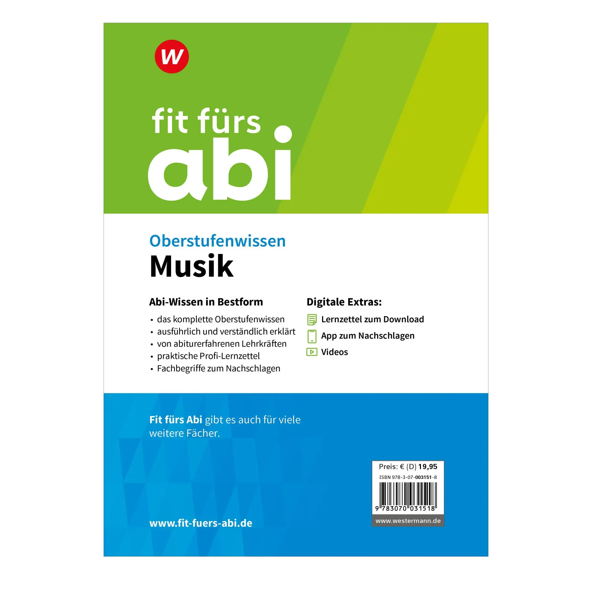 Bild: 9783070031518 | Fit fürs Abi. Oberstufenwissen Musik | Jürgen Rettenmaier (u. a.)