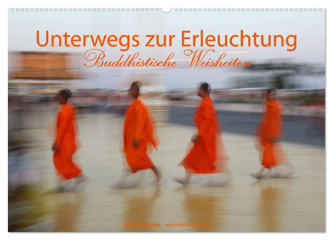 Cover: 9783457531518 | Unterwegs zur Erleuchtung Buddhistische Weisheiten (Wandkalender...
