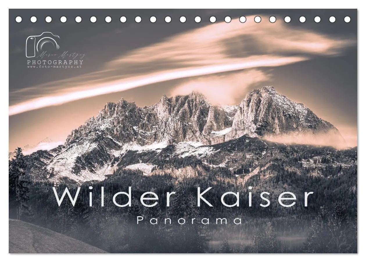 Cover: 9783457601518 | Wilder Kaiser Panorama 2026 (Tischkalender 2026 DIN A5 quer),...