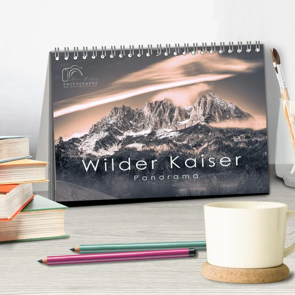 Bild: 9783457601518 | Wilder Kaiser Panorama 2026 (Tischkalender 2026 DIN A5 quer),...