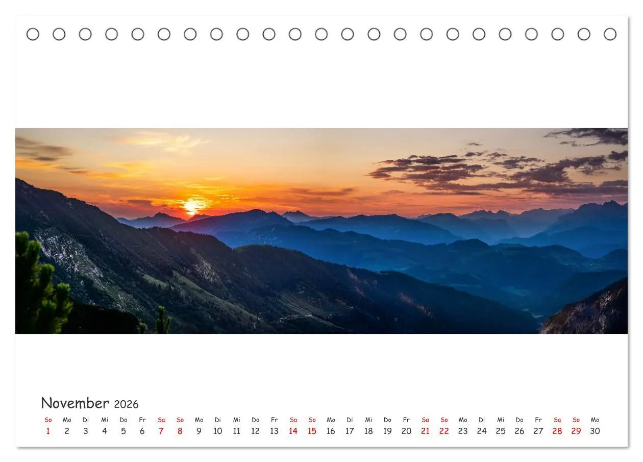 Bild: 9783457601518 | Wilder Kaiser Panorama 2026 (Tischkalender 2026 DIN A5 quer),...