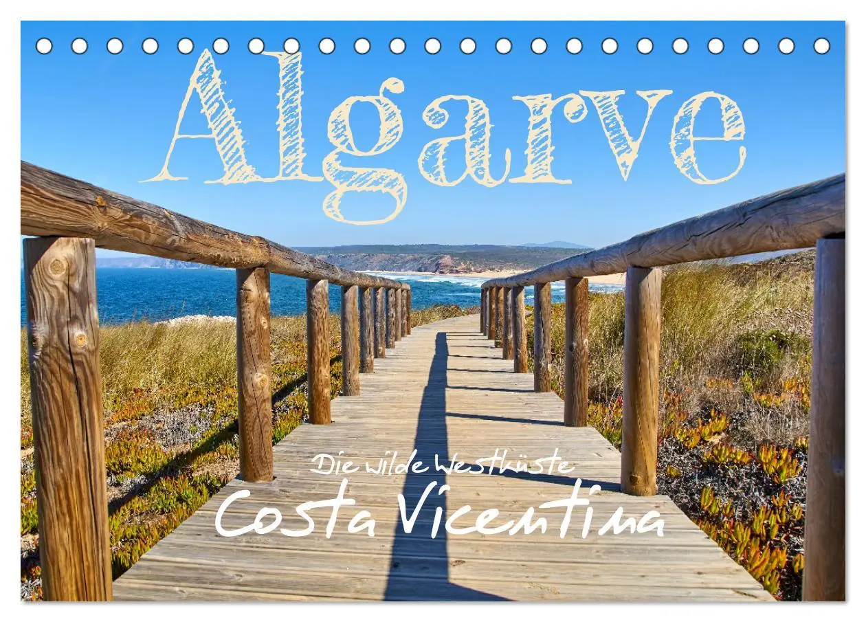 Cover: 9783457911518 | Algarve - Die wilde Westküste Costa Vicentina (Tischkalender 2026...