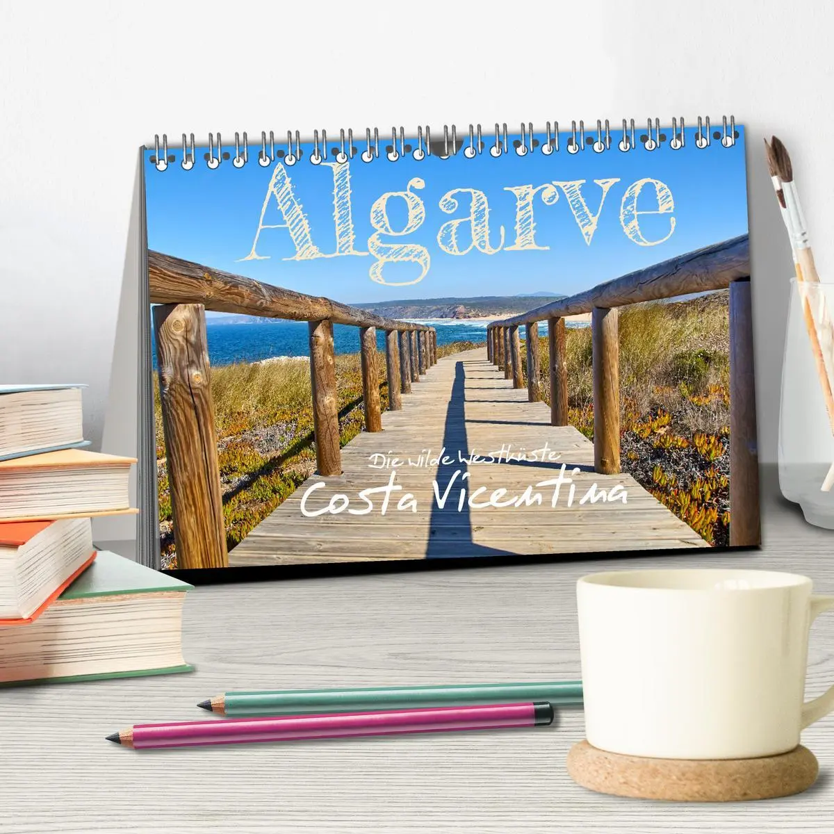 Bild: 9783457911518 | Algarve - Die wilde Westküste Costa Vicentina (Tischkalender 2026...