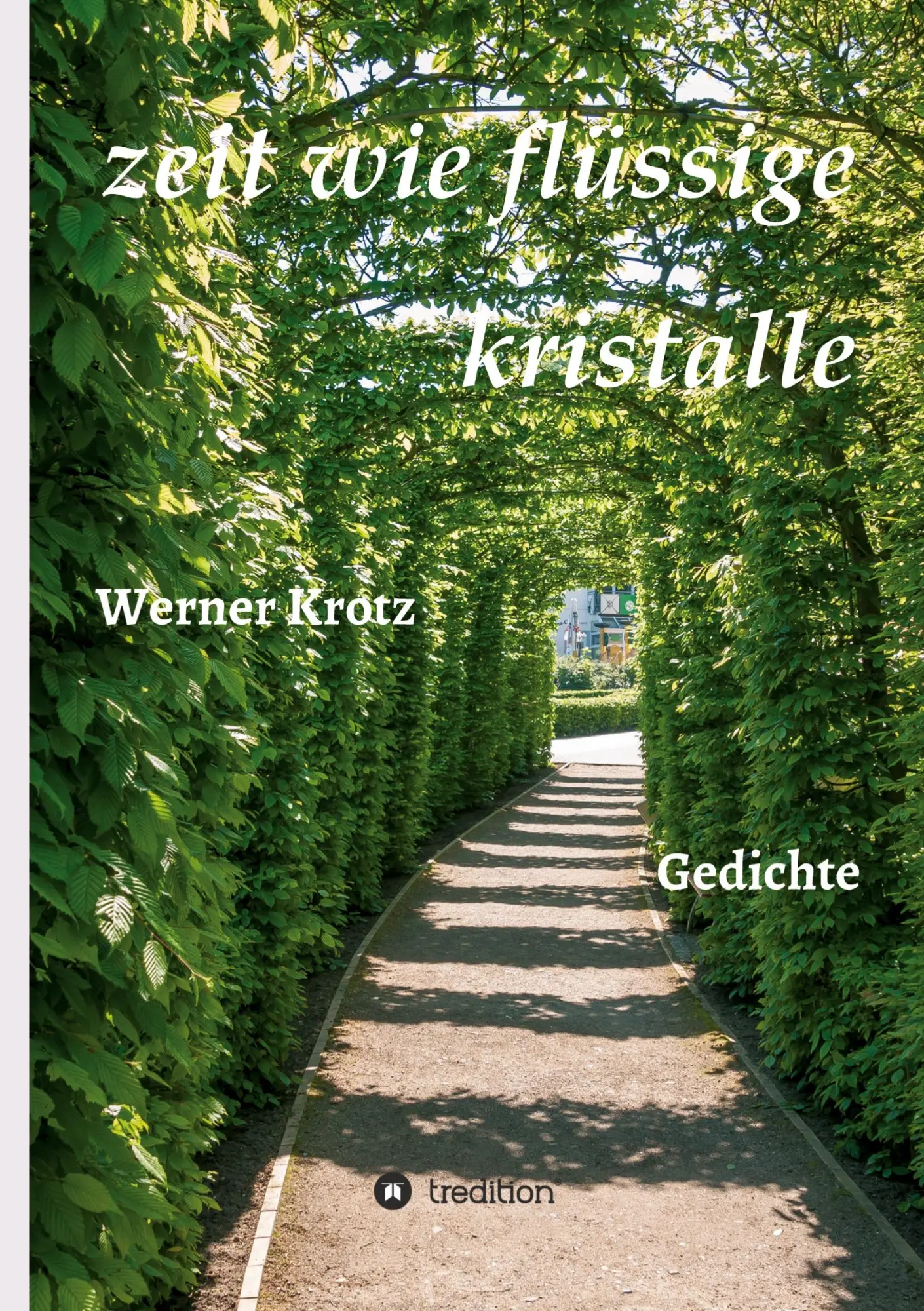 Cover: 9783734591518 | zeit wie flüssige kristalle | Gedichte | Werner Krotz | Buch | 104 S.