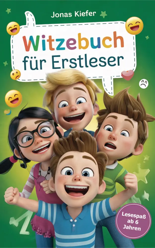 Cover: 9783949801518 | Witzebuch für Erstleser | Jonas Kiefer | Taschenbuch | Deutsch
