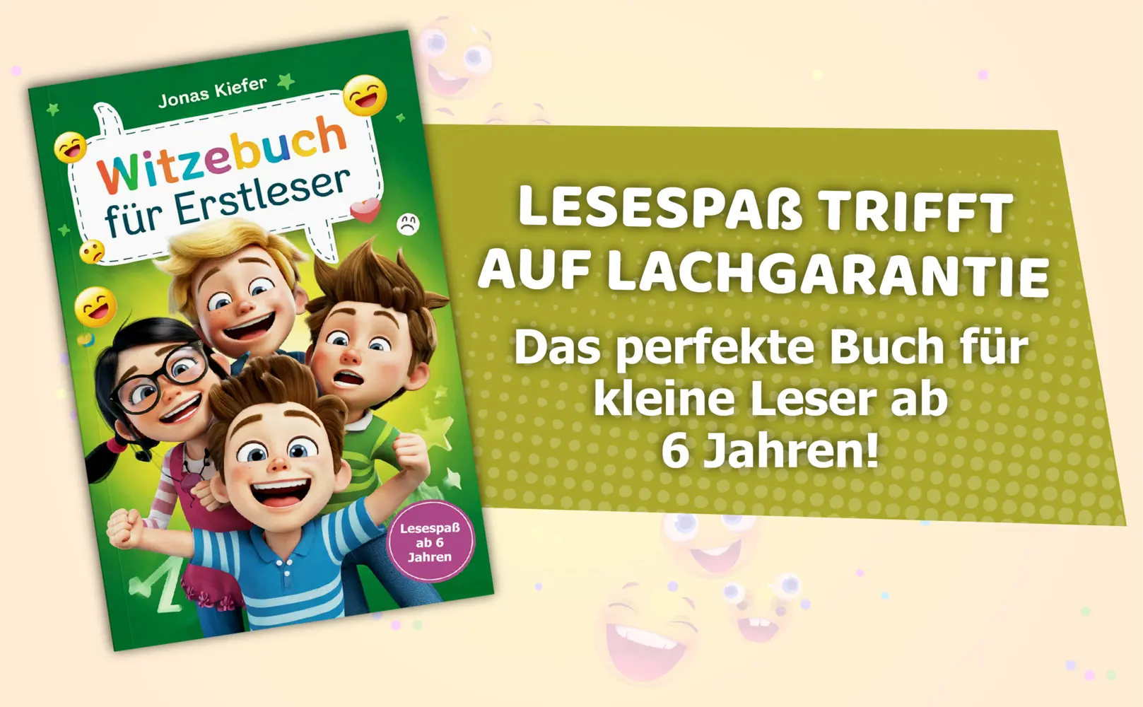 Bild: 9783949801518 | Witzebuch für Erstleser | Jonas Kiefer | Taschenbuch | Deutsch