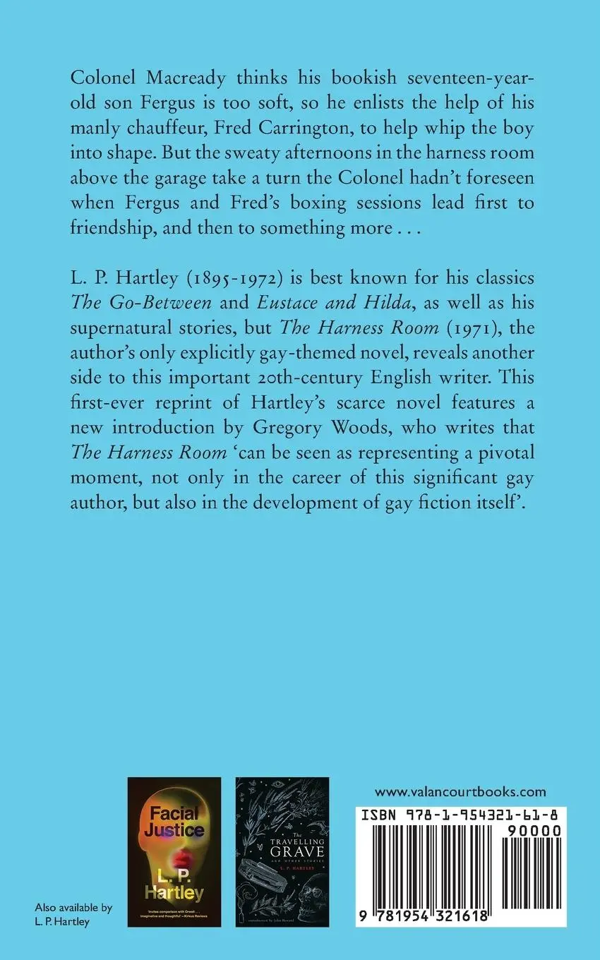 Rückseite: 9781954321618 | The Harness Room | L. P. Hartley | Taschenbuch | Englisch | 2022