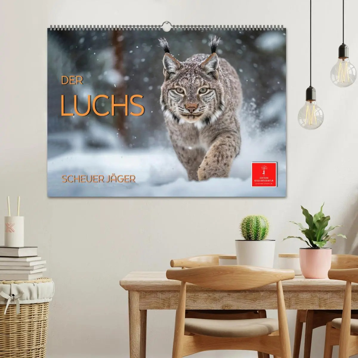 Bild: 9783457521618 | Der Luchs - scheuer Jäger (Wandkalender 2026 DIN A2 quer), CALVENDO...