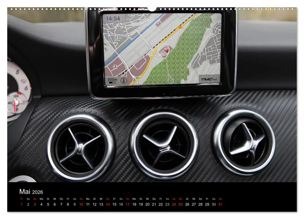 Bild: 9783516231618 | Mercedes-Benz A-Klasse (Wandkalender 2026 DIN A2 quer), CALVENDO...