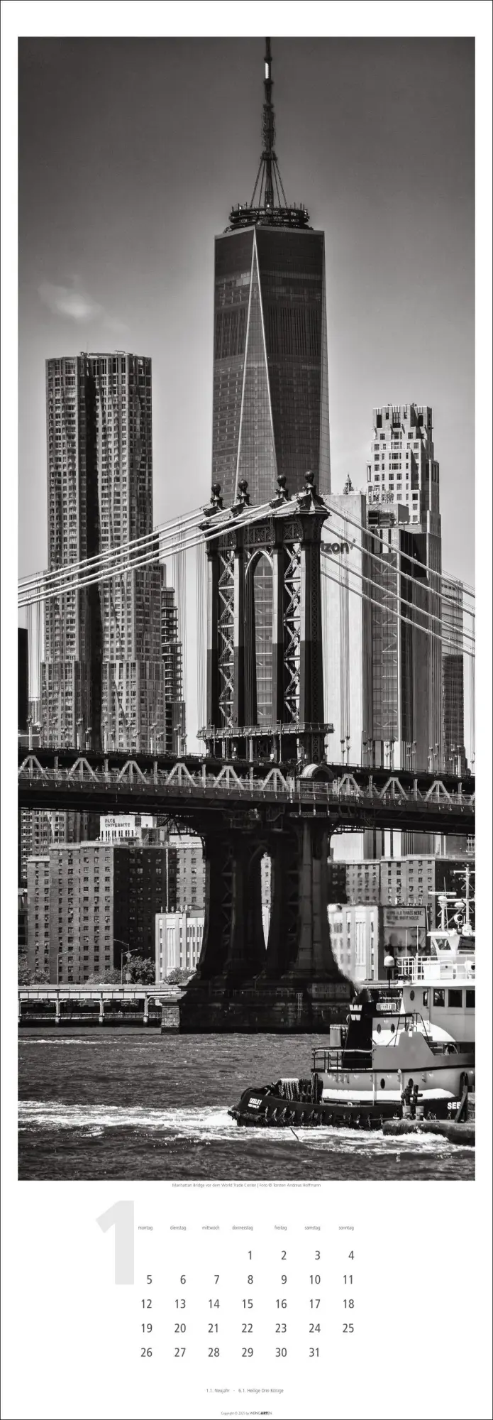 Bild: 9783839901618 | New York XXL Kalender 2026 | Torsten A. Hoffmann | Kalender | 14 S.