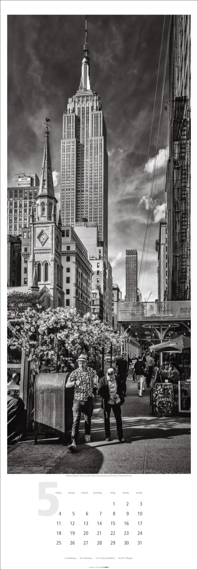Bild: 9783839901618 | New York XXL Kalender 2026 | Torsten A. Hoffmann | Kalender | 14 S.