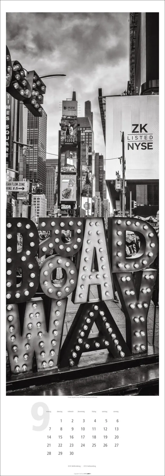 Bild: 9783839901618 | New York XXL Kalender 2026 | Torsten A. Hoffmann | Kalender | 14 S.