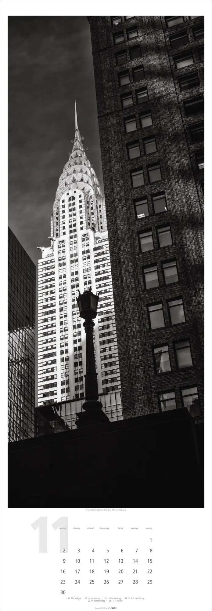Bild: 9783839901618 | New York XXL Kalender 2026 | Torsten A. Hoffmann | Kalender | 14 S.