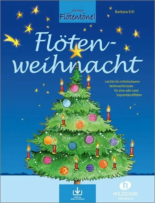 Cover: 9783864341618 | Flötenweihnacht (mit Audio-Download) | Barbara Ertl | Broschüre | 2021