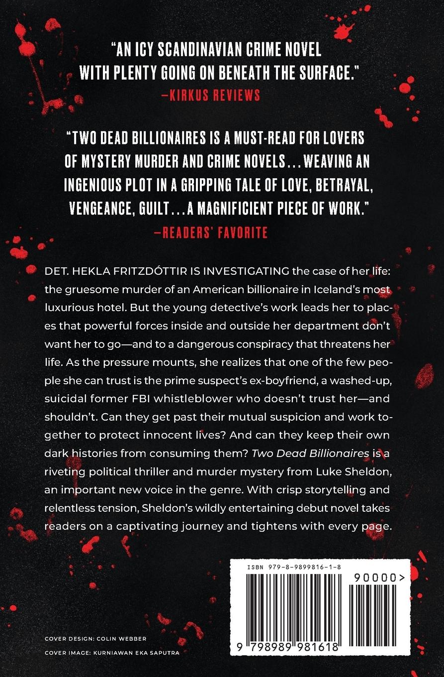 Rückseite: 9798989981618 | Two Dead Billionaires | Sheldon | Taschenbuch | Englisch | 2024