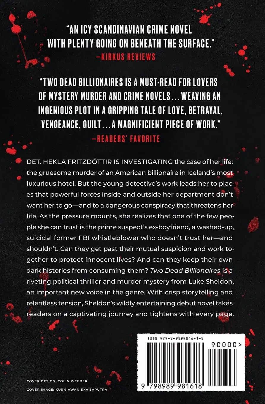 Rückseite: 9798989981618 | Two Dead Billionaires | Sheldon | Taschenbuch | Englisch | 2024