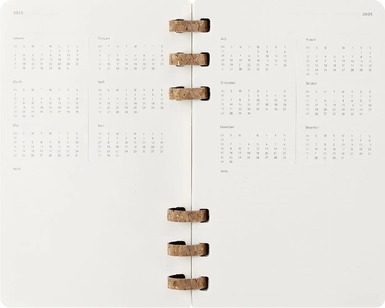 Bild: 8056999271718 | Moleskine 12 Monate Planer mit Spiralbindung, L/A5 | Buch | 200 S.