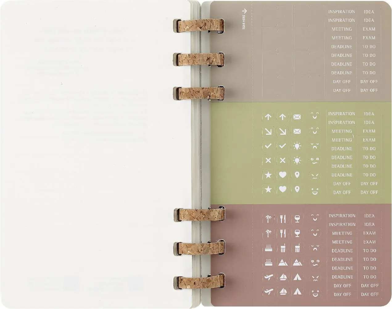 Bild: 8056999271718 | Moleskine 12 Monate Planer mit Spiralbindung, L/A5 | Buch | 200 S.