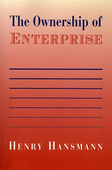 Cover: 9780674001718 | The Ownership of Enterprise | Henry Hansmann | Taschenbuch | Englisch