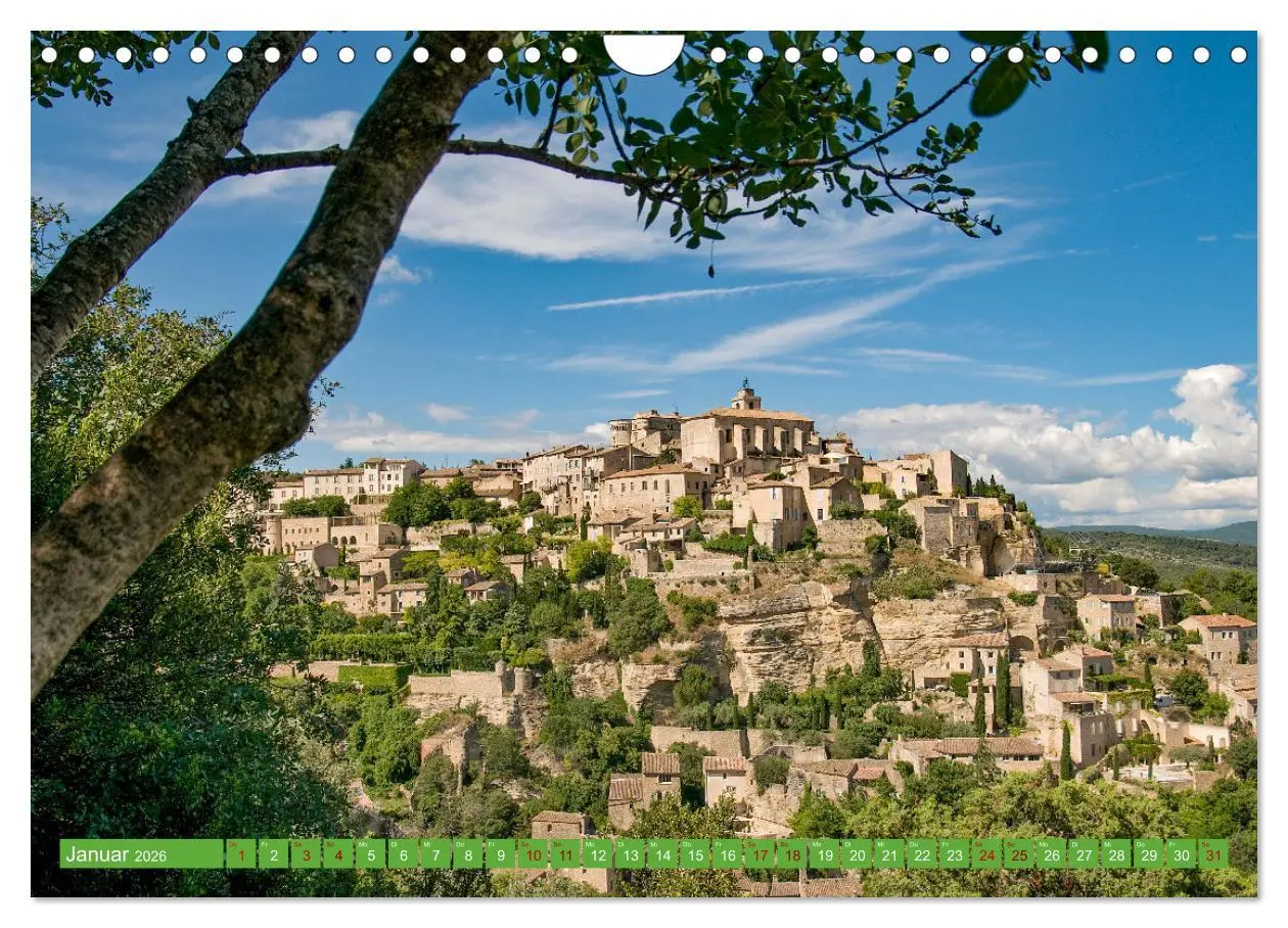 Bild: 9783457371718 | Dörfer in der Provence (Wandkalender 2026 DIN A4 quer), CALVENDO...