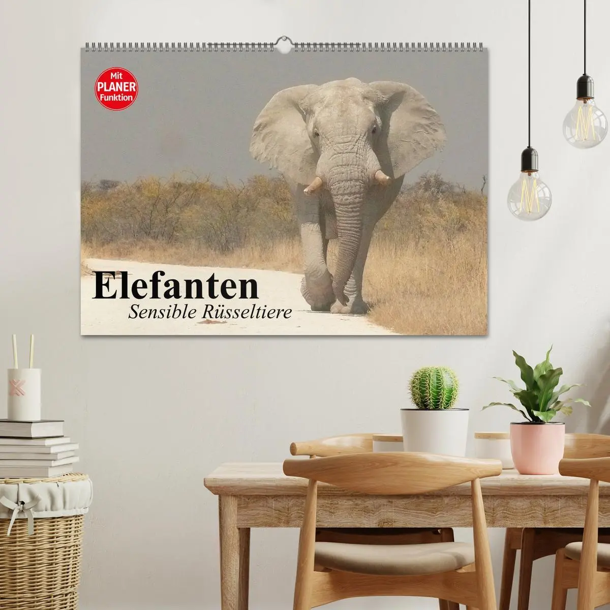 Bild: 9783457991718 | Elefanten. Sensible Rüsseltiere (Wandkalender 2026 DIN A2 quer),...