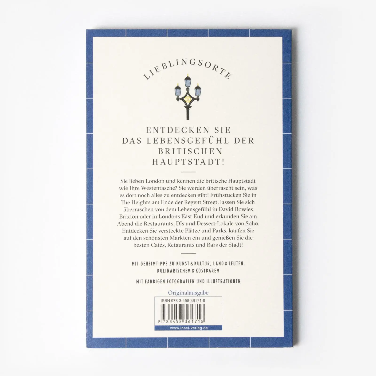 Rückseite: 9783458361718 | London - Lieblingsorte | Ulrike Draesner | Taschenbuch | Lieblingsorte