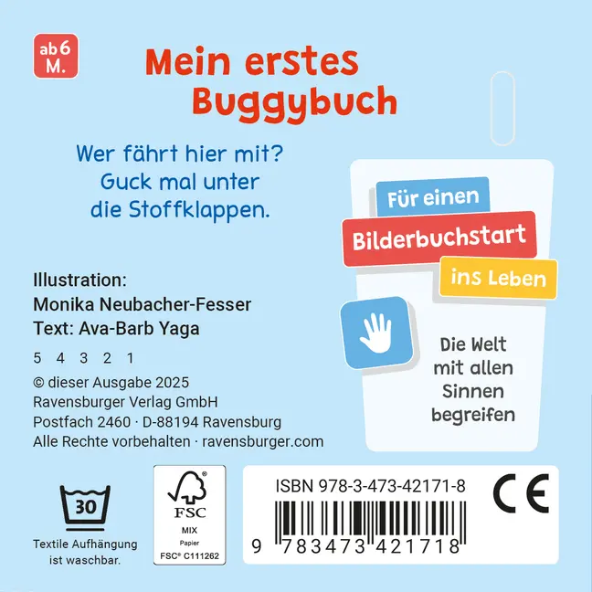 Bild: 9783473421718 | Mein erstes Buggybuch: Guck mal! Erste Fahrzeuge | Ava-Barb Yaga