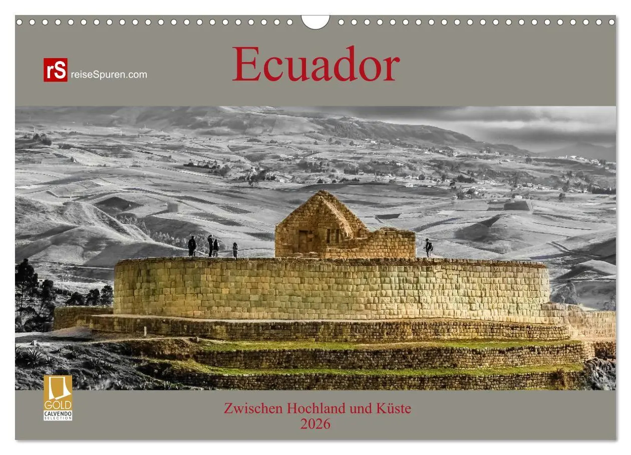 Cover: 9783516081718 | Ecuador 2026 Zwischen Hochland und Küste (Wandkalender 2026 DIN A3...