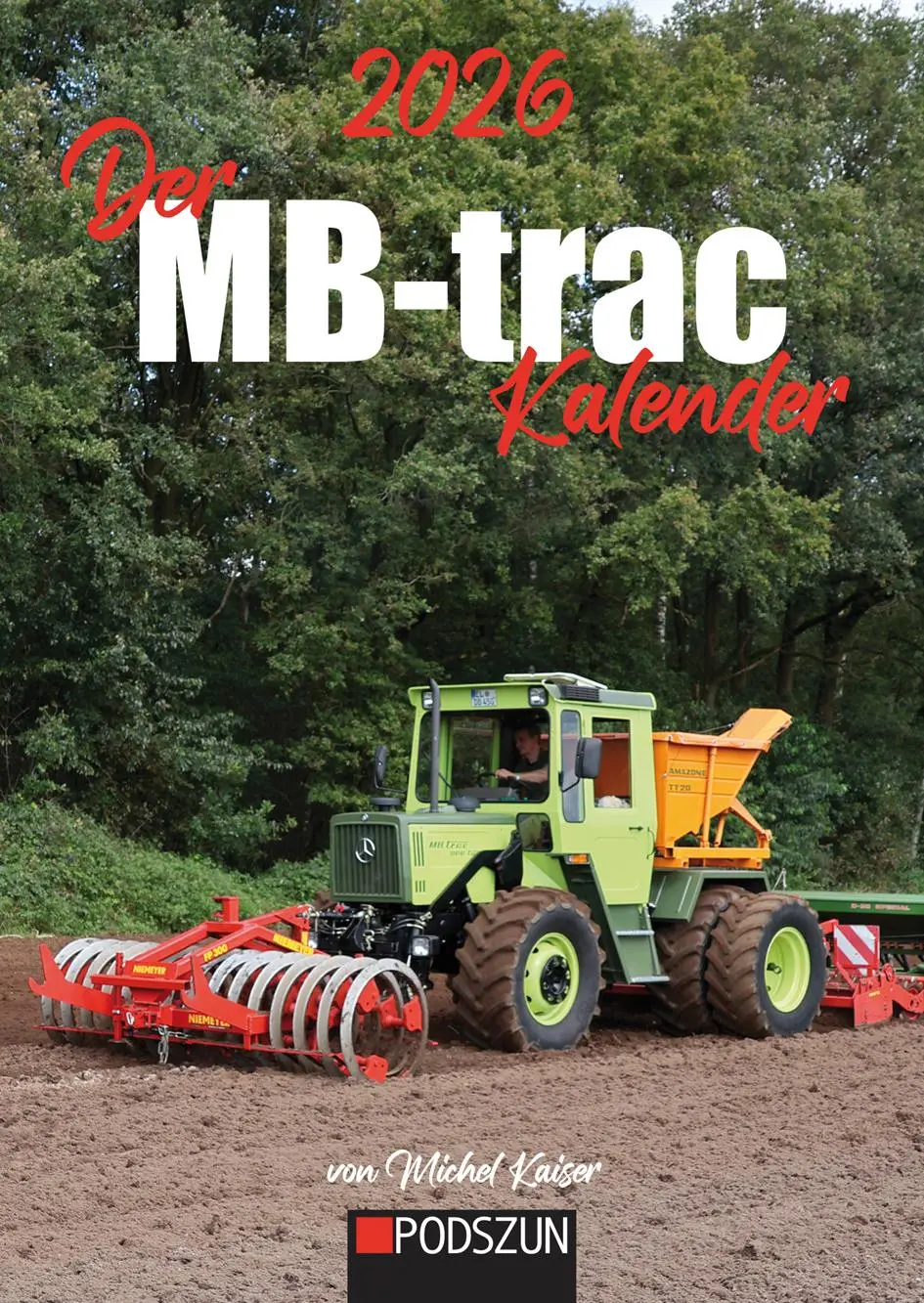 Cover: 9783751611718 | Der MB-trac Monatskalender 2026 | Monatskalender mit 13 Abbildungen