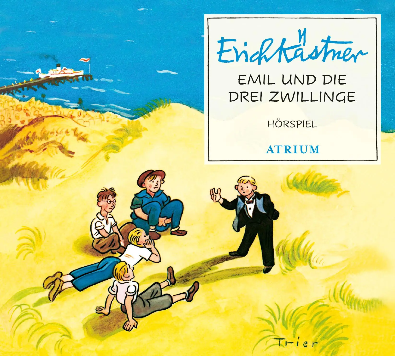 Cover: 9783855351718 | Emil und die drei Zwillinge | Erich Kästner | Audio-CD | 44 Min.