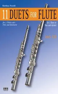 Cover: 9783899221718 | 11 Duets For Flute | für 2 Flöten oder Flöte und Klarinette, Engl/dt