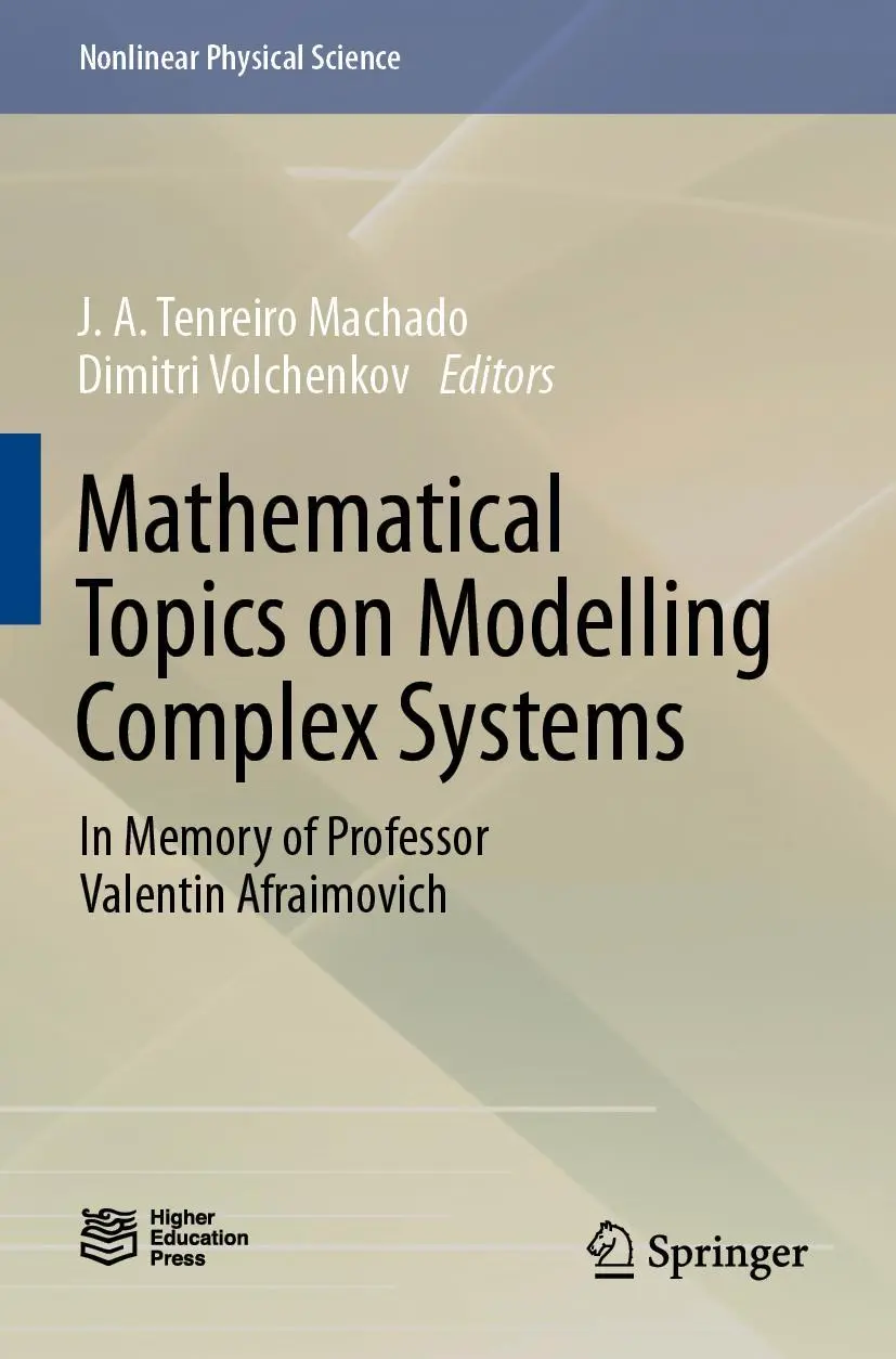 Cover: 9789811641718 | Mathematical Topics on Modelling Complex Systems | Volchenkov (u. a.)