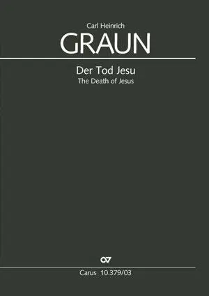 Cover: 9790007031718 | Der Tod Jesu (Klavierauszug) | 1755 | Carl Heinrich Graun | Buch