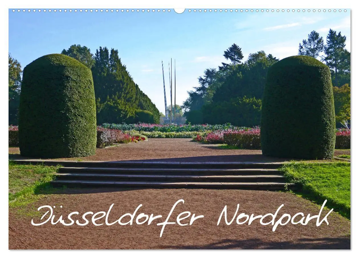 Cover: 9783457811818 | Düsseldorfer Nordpark (Wandkalender 2026 DIN A2 quer), CALVENDO...