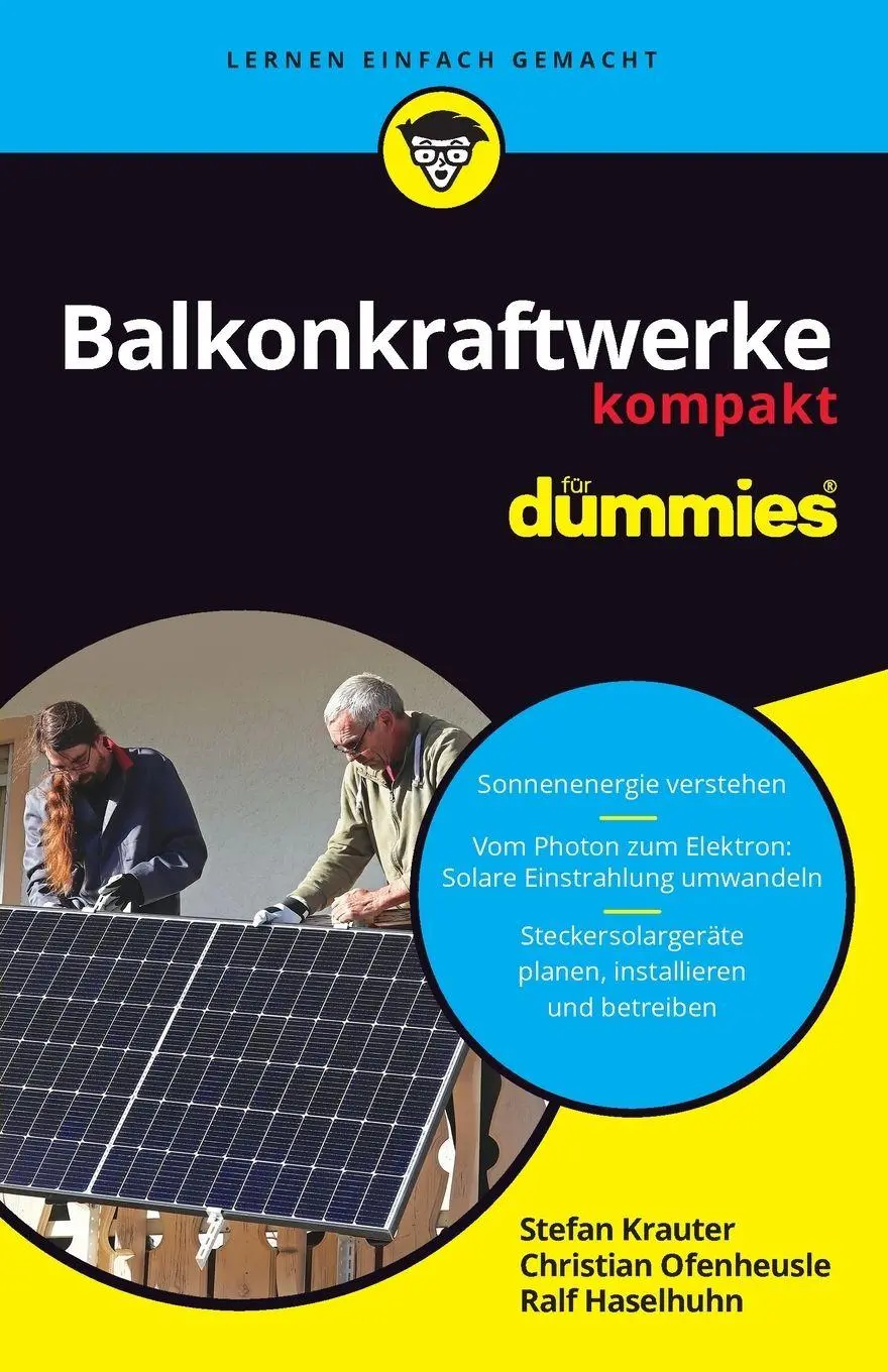 Cover: 9783527721818 | Balkonkraftwerke kompakt für Dummies | Stefan Krauter (u. a.) | Buch