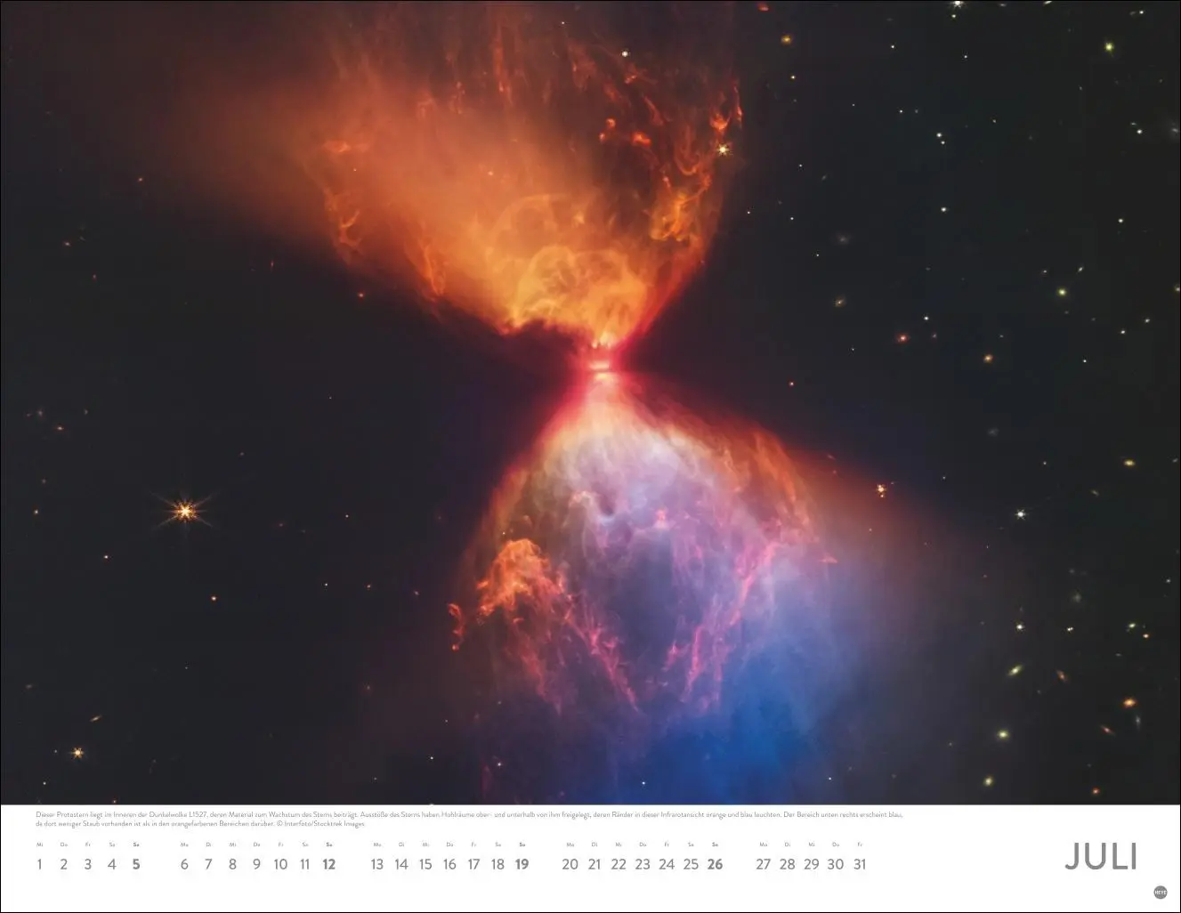 Bild: 9783756411818 | Das Universum Posterkalender 2026 | Heye | Kalender | Spiralbindung