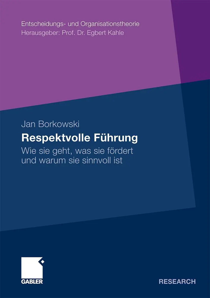 Cover: 9783834931818 | Respektvolle Führung | Jan Borkowski | Taschenbuch | xxv | Deutsch