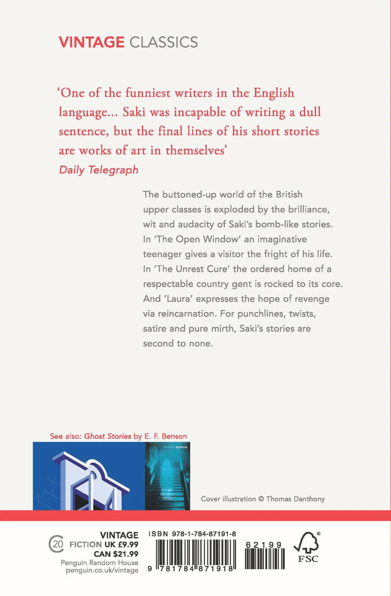 Rückseite: 9781784871918 | The Complete Short Stories of Saki | Saki | Taschenbuch | Englisch