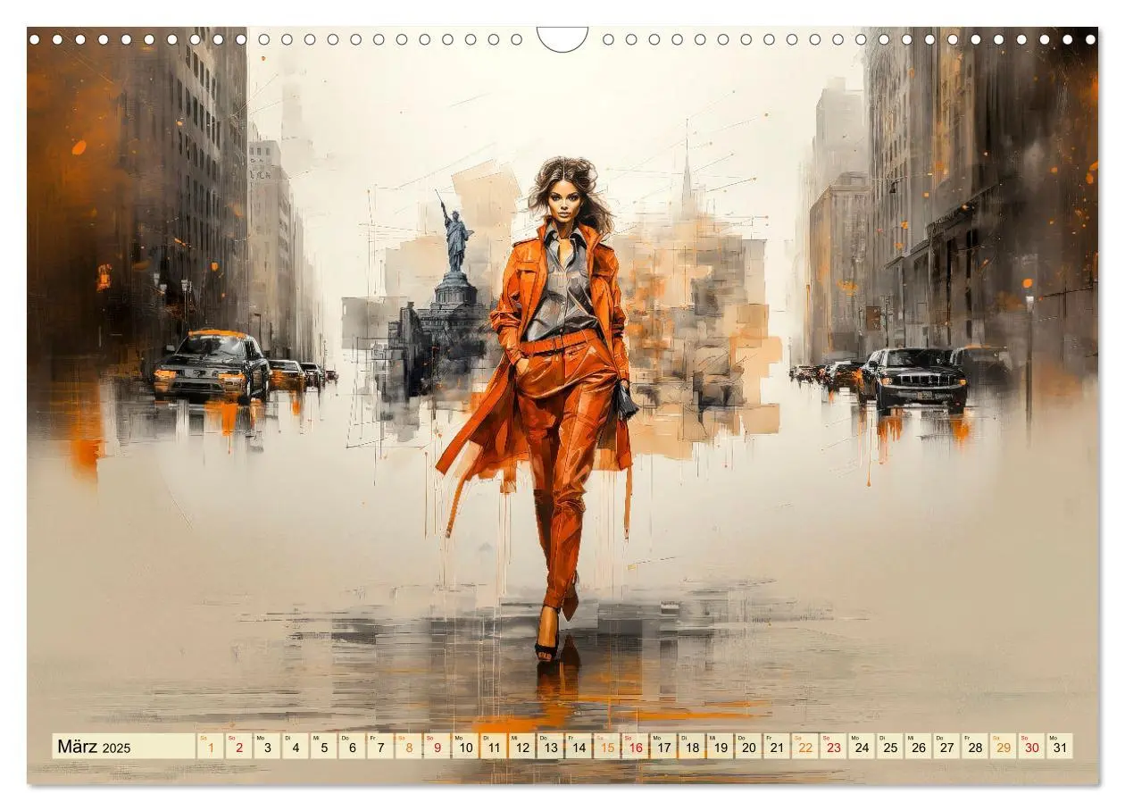 Bild: 9783383861918 | Mode Welt (Wandkalender 2025 DIN A3 quer), CALVENDO Monatskalender